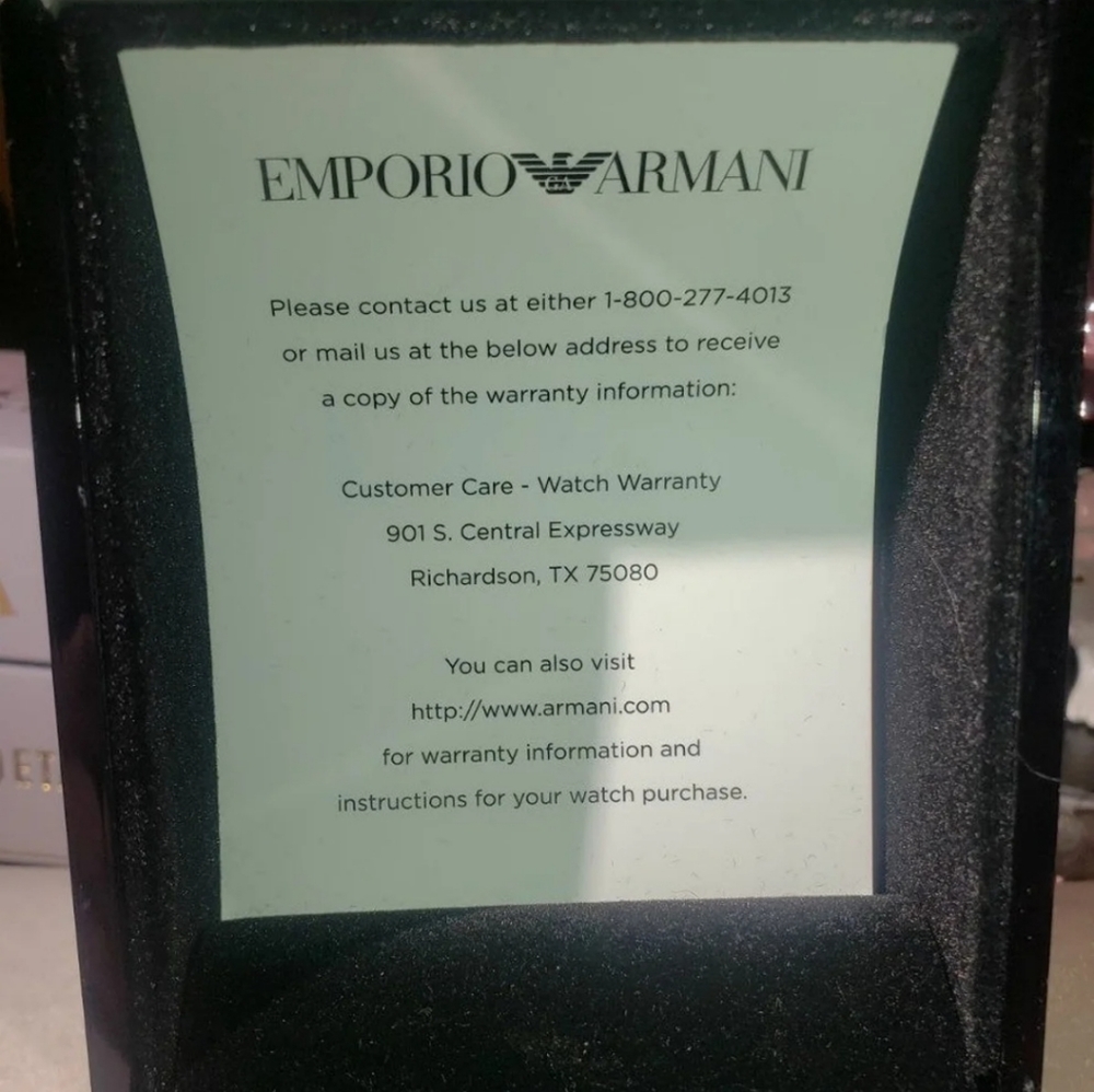 Emporio Armani Mens Watch - Picture 9 of 10